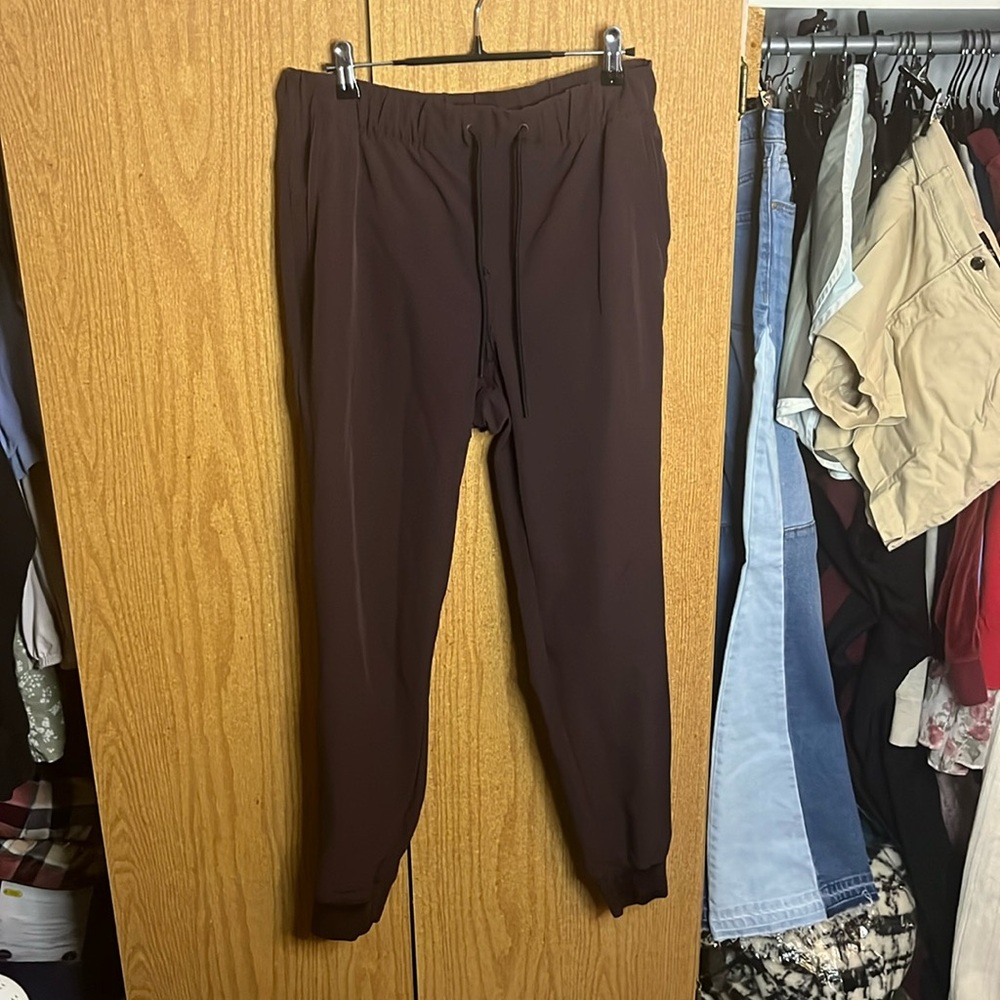 Old Navy StretchTech Pull-On Jogger Pants Womens M Drawstring Outdoor Athleisure